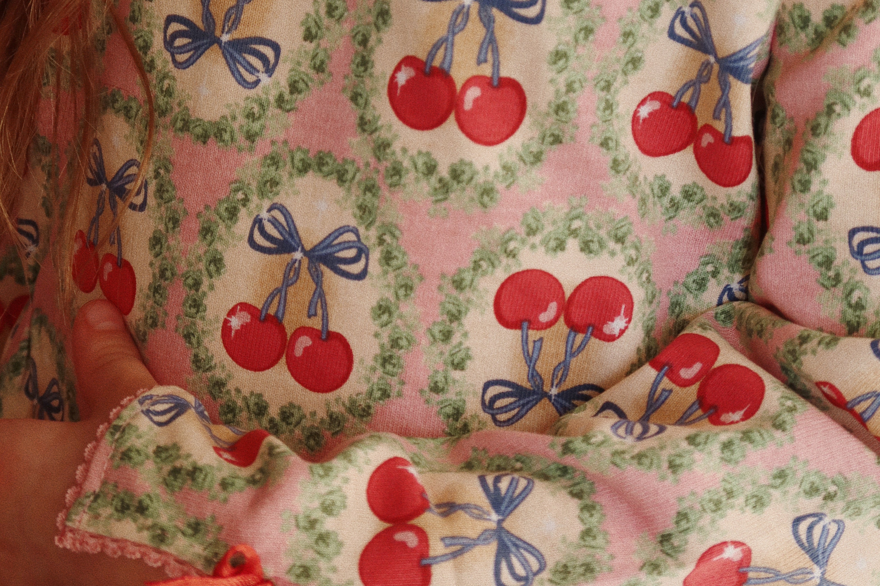 Konges Sløjd A/S Kleider - Jersey cherry bow