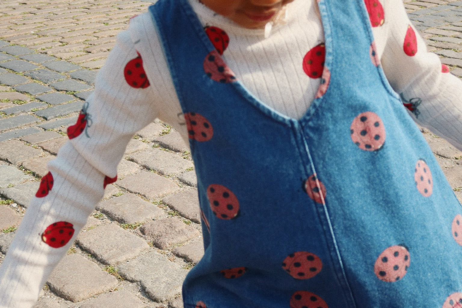 Konges Sløjd A/S Blusen - Jersey ladybug