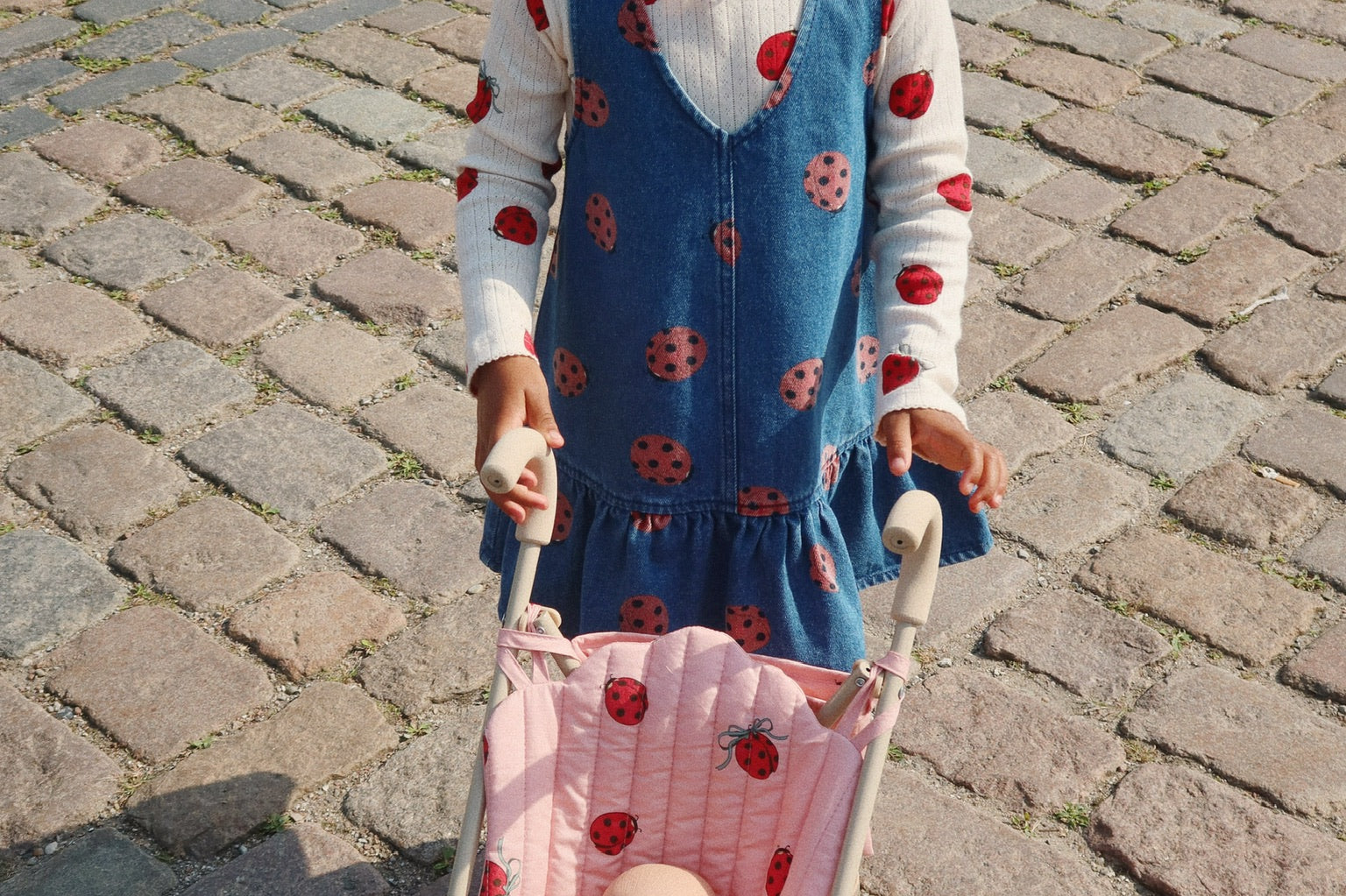 Konges Sløjd A/S Blusen - Jersey ladybug