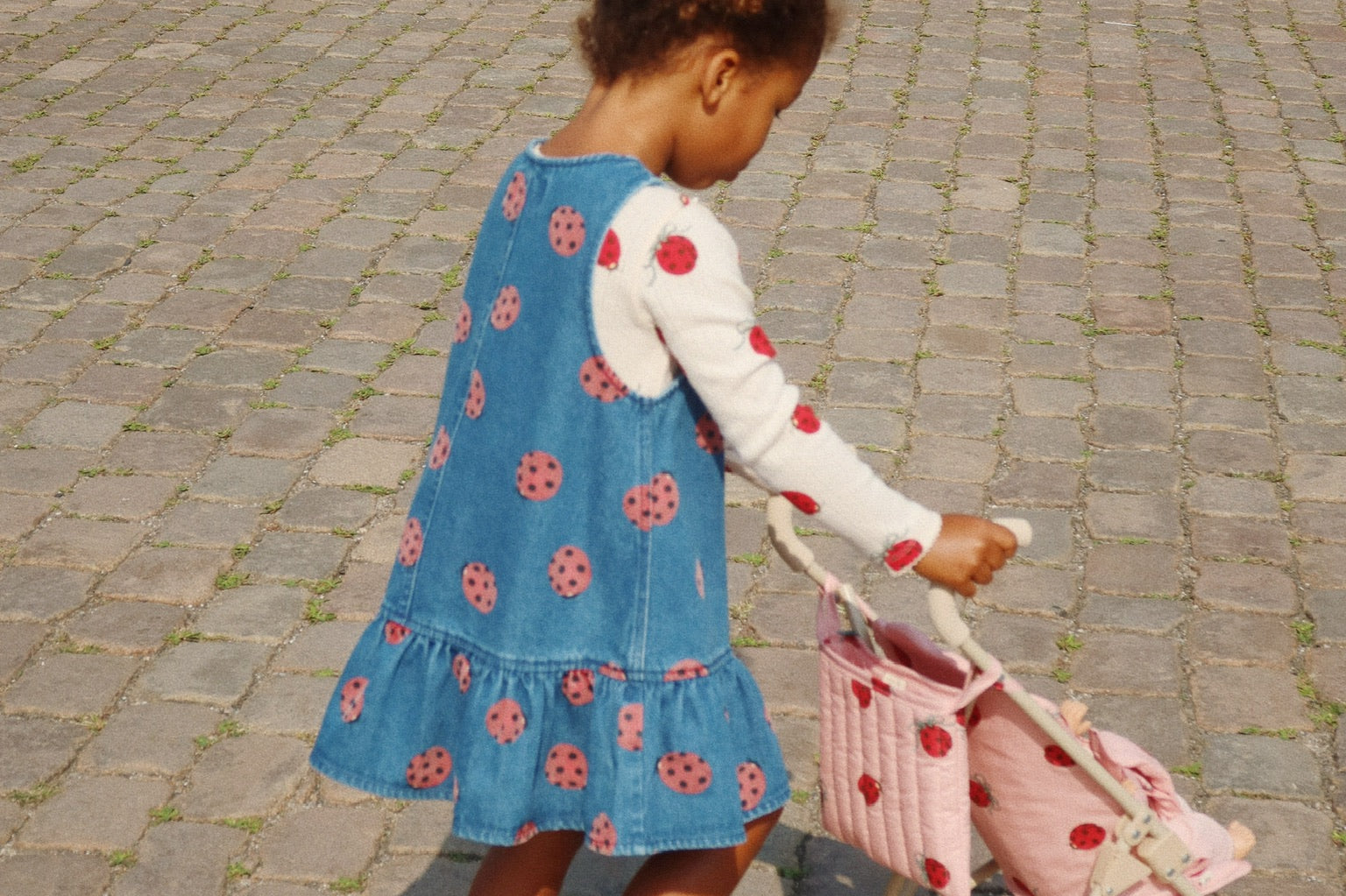 Konges Sløjd A/S Blusen - Jersey ladybug