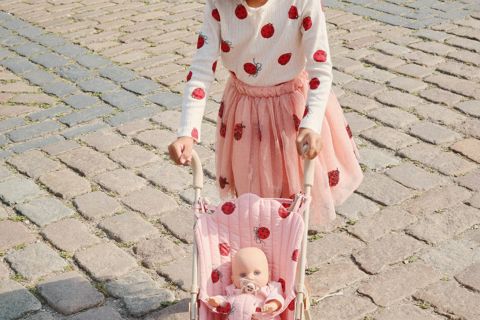 Konges Sløjd A/S Blusen - Jersey ladybug