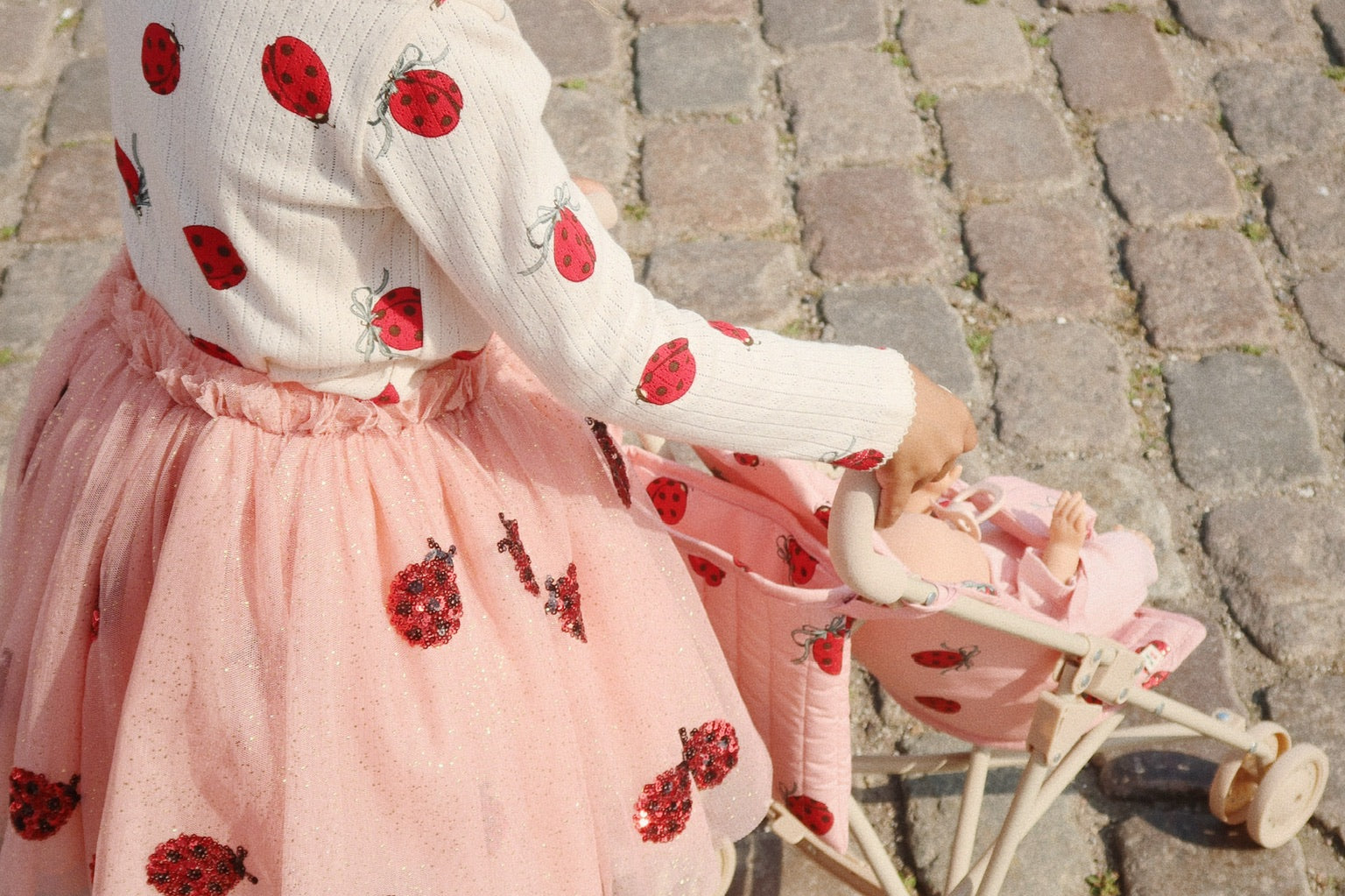 Konges Sløjd A/S Blusen - Jersey ladybug