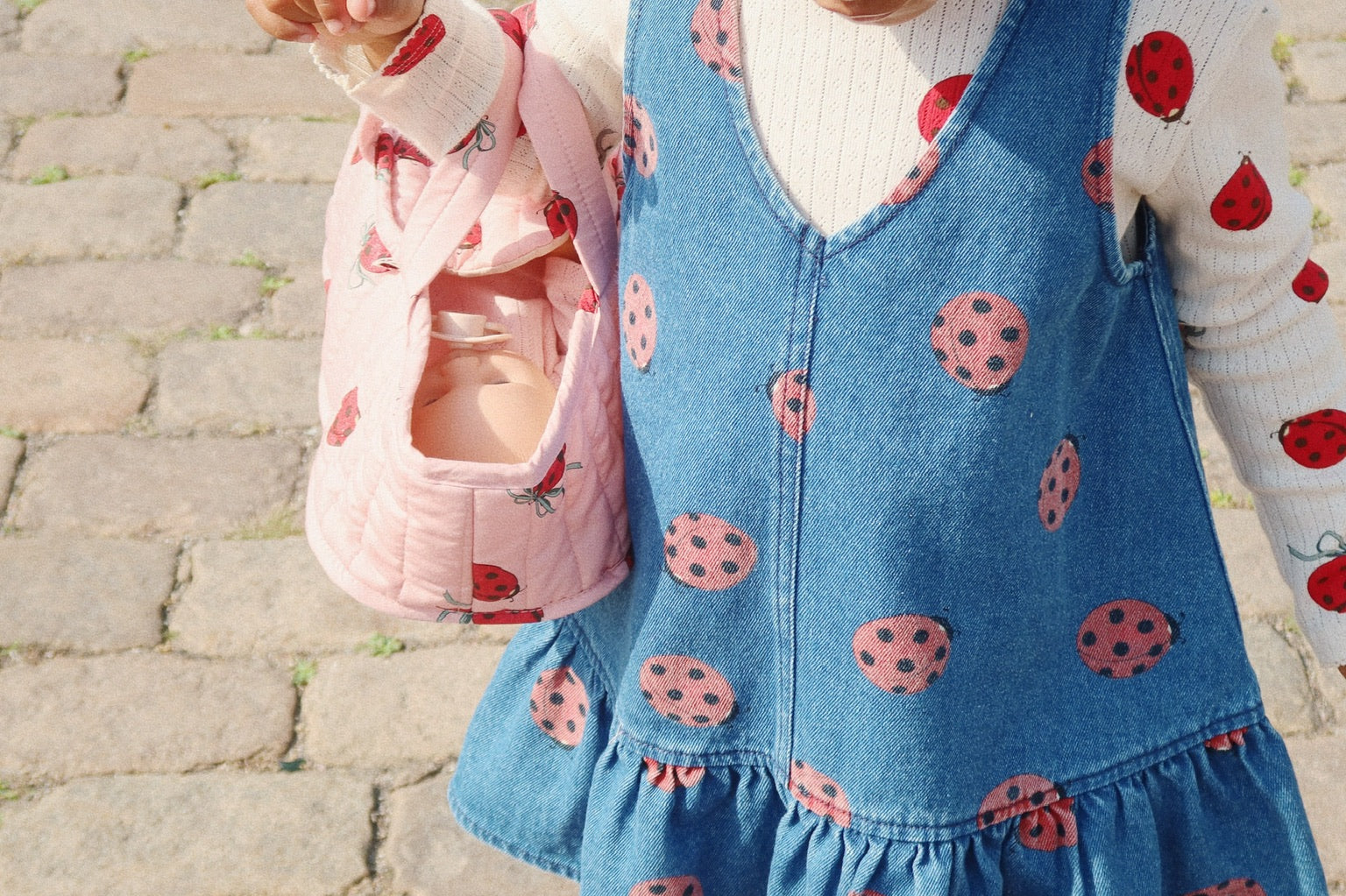 Konges Sløjd A/S Blusen - Jersey ladybug