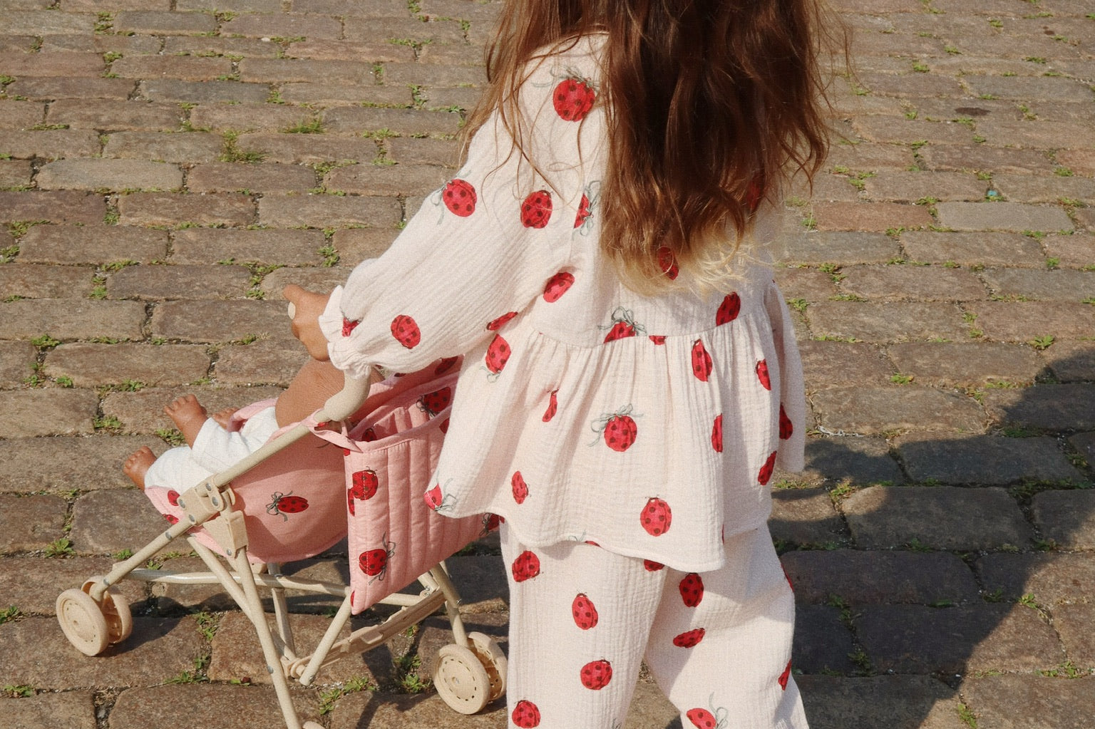 Konges Sløjd A/S Hosen - Gewebt ladybug bow