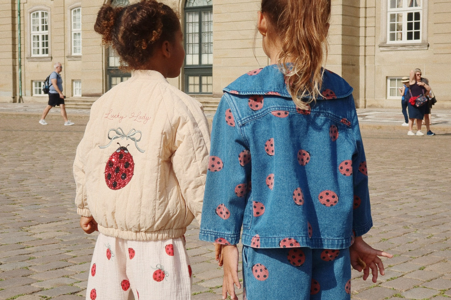 Konges Sløjd A/S Hosen - Gewebt ladybug bow