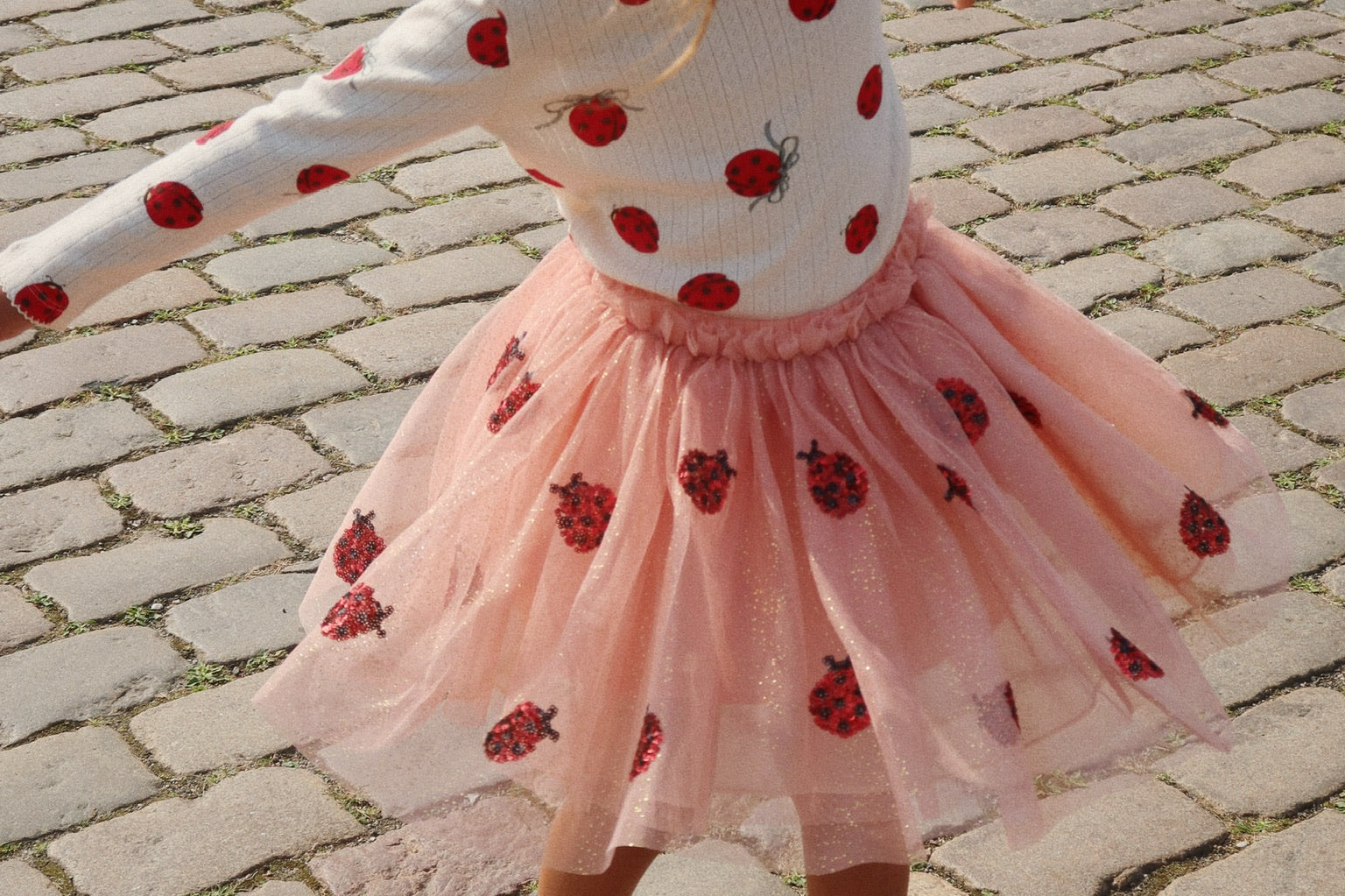 Konges Sløjd A/S Blusen - Jersey ladybug