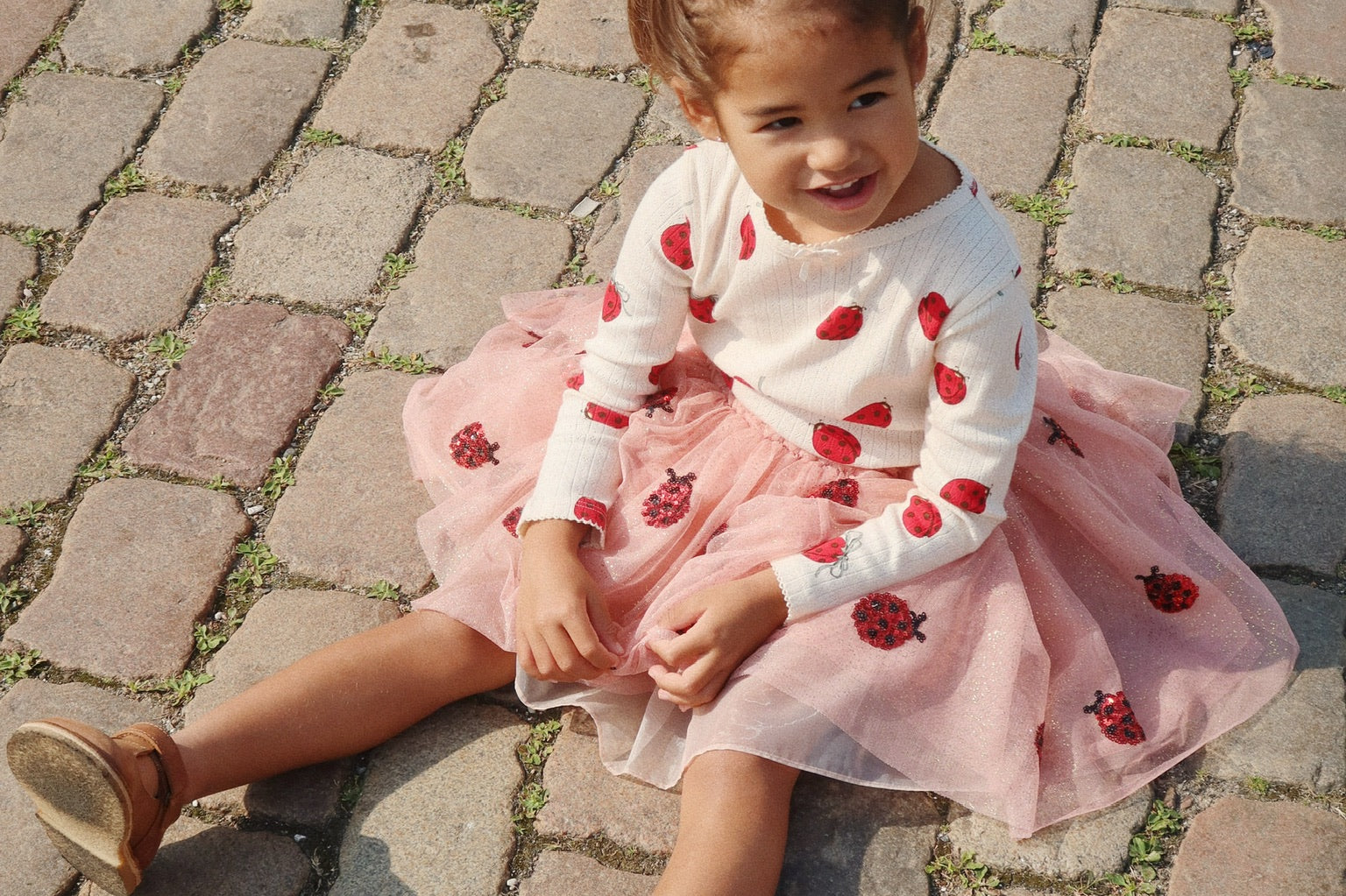 Konges Sløjd A/S Blusen - Jersey ladybug