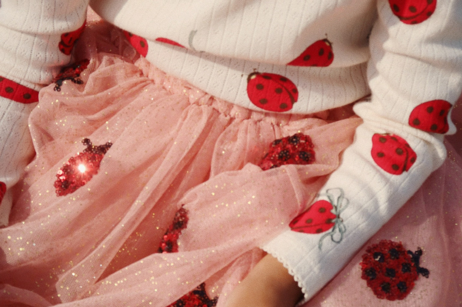 Konges Sløjd A/S Blusen - Jersey ladybug