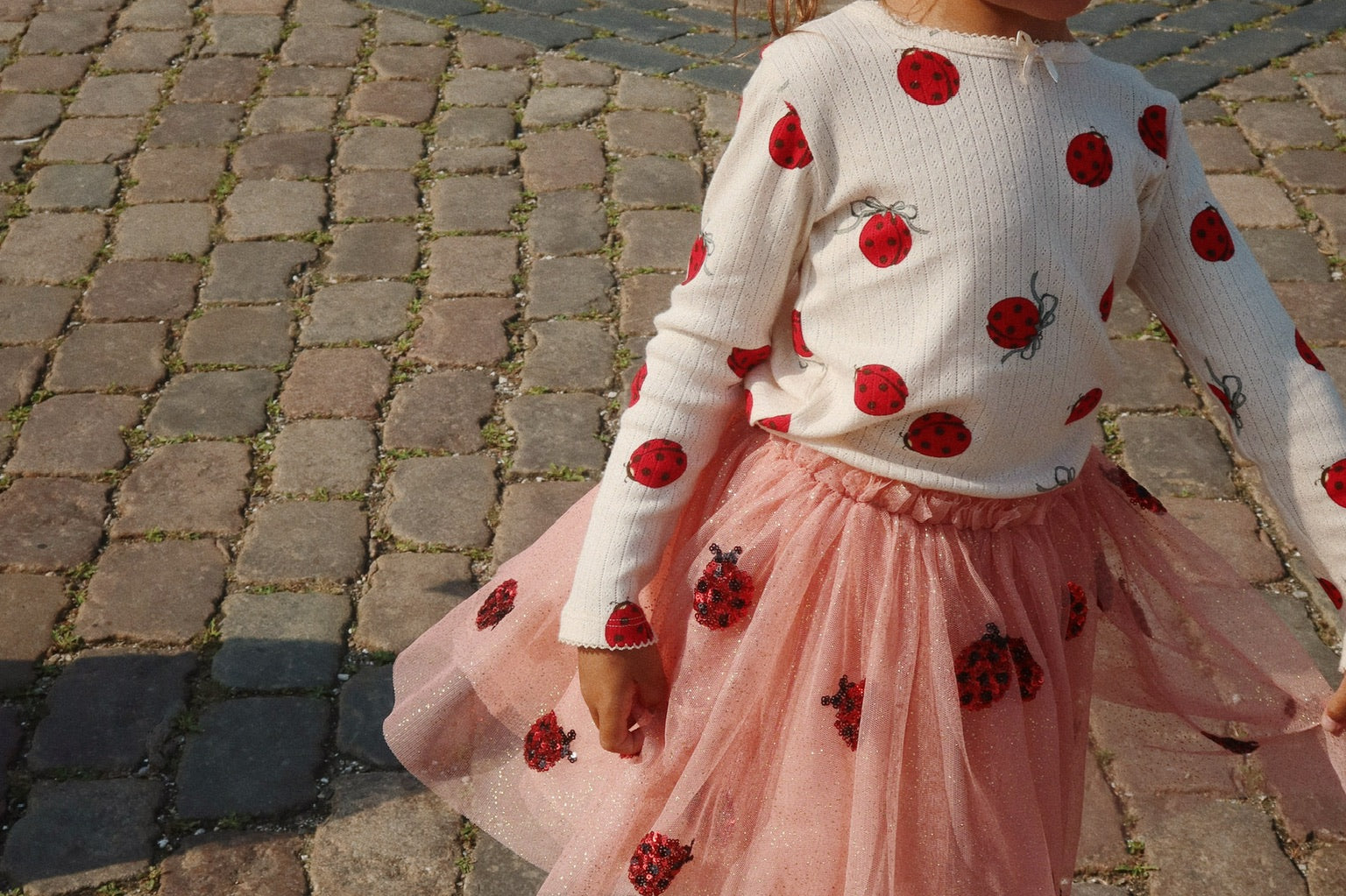 Konges Sløjd A/S Blusen - Jersey ladybug