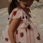 Konges Sløjd A/S WOVEN DRESSES strawberry
