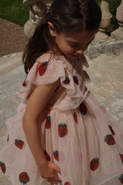 Konges Sløjd A/S WOVEN DRESSES strawberry