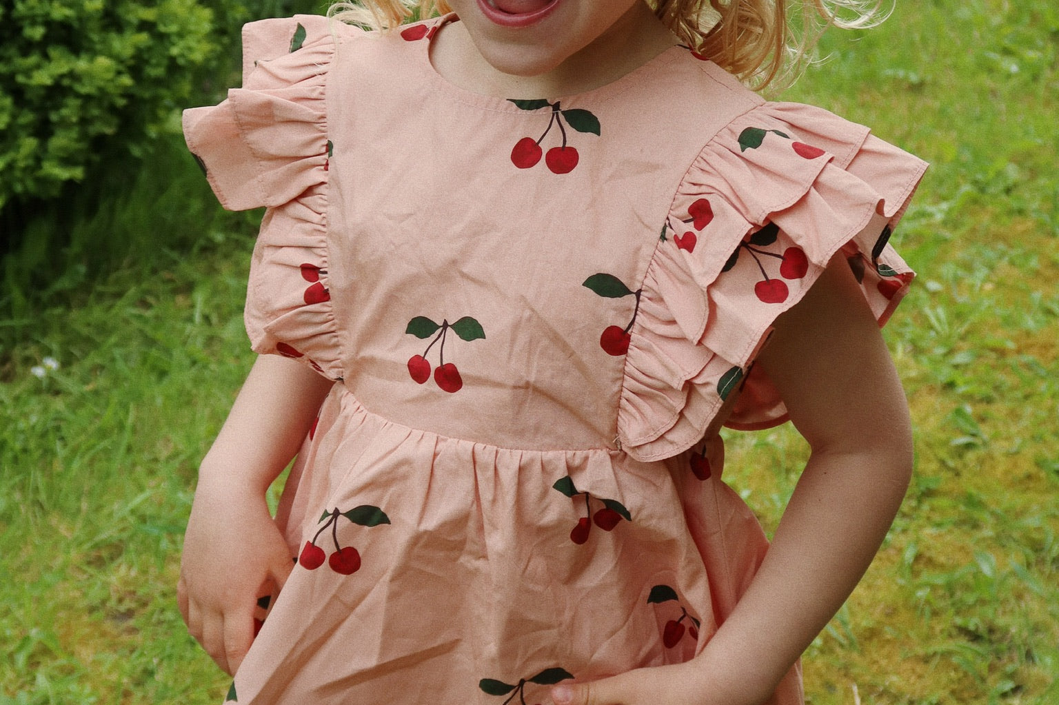 Konges Sløjd A/S Shorts & Pumphosen - Gewebt ma grande cerise blush