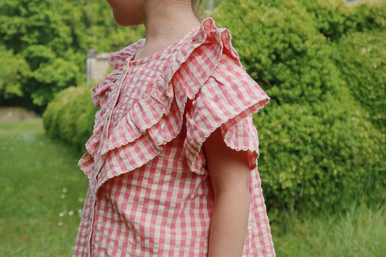Konges Sløjd A/S Shorts & Pumphosen - Gewebt flamingo plume check