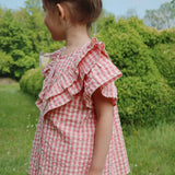 Konges Sløjd A/S Shorts & Pumphosen - Gewebt flamingo plume check