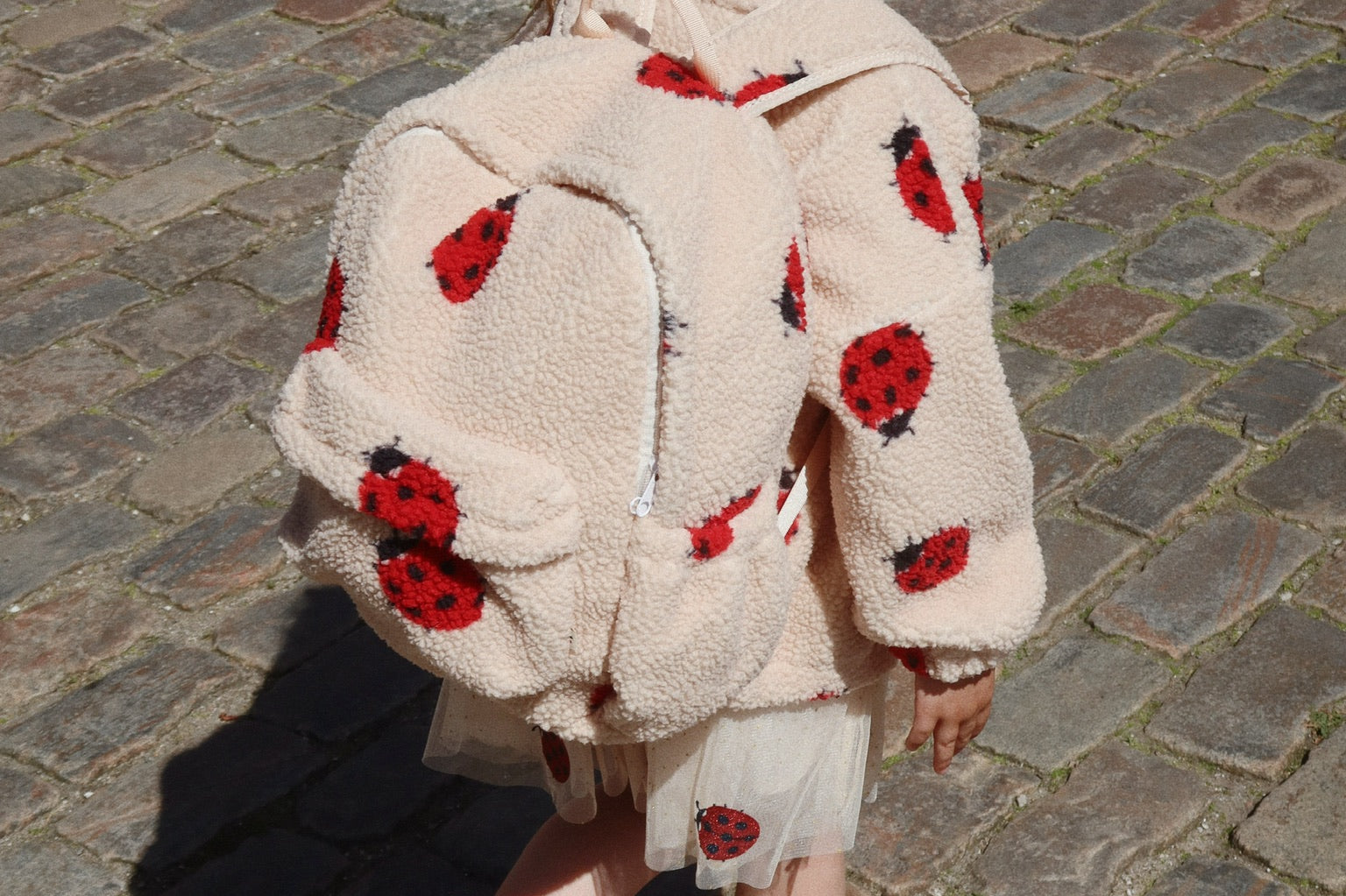 Konges Sløjd A/S Rucksack ladybug sand