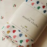 Konges Sløjd A/S Musselintücher coeur coloré