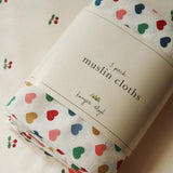 Konges Sløjd A/S Musselintücher coeur coloré