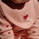 Konges Sløjd A/S Bandana Lätzchen mellow rose