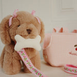 Konges Sløjd A/S Teddybäre pink check