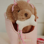 Konges Sløjd A/S Teddybäre pink check