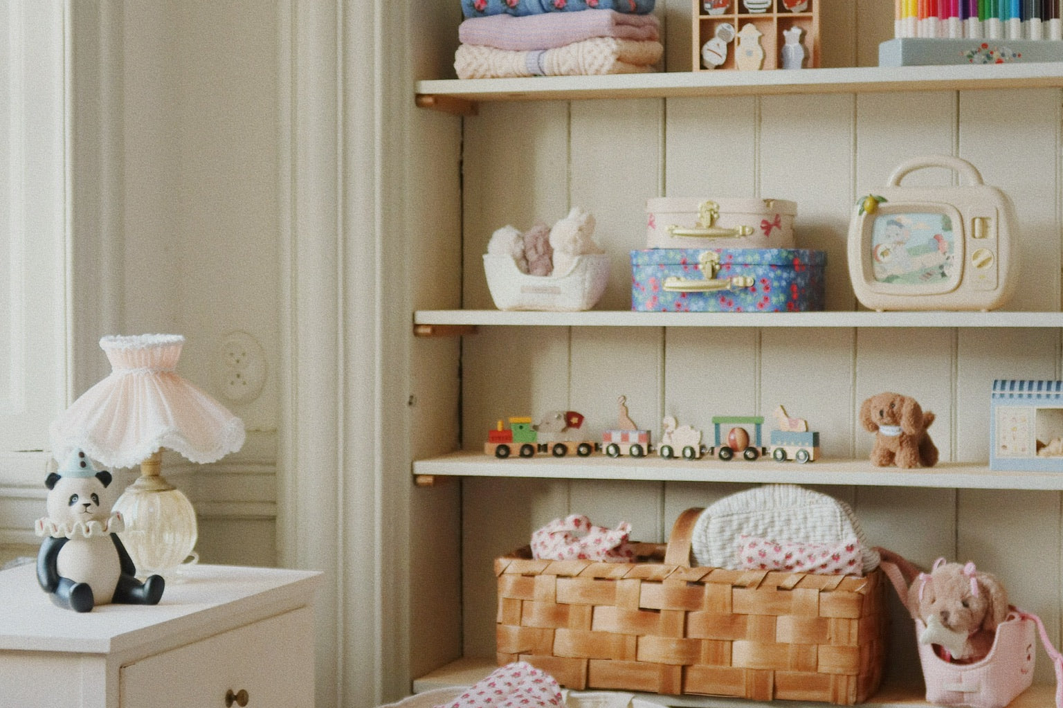 Konges Sløjd A/S Teddybäre pink check