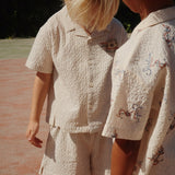 Konges Sløjd A/S WOVEN SHORTS & BLOOMERS stripe bluie