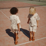 Konges Sløjd A/S WOVEN SHORTS & BLOOMERS stripe bluie