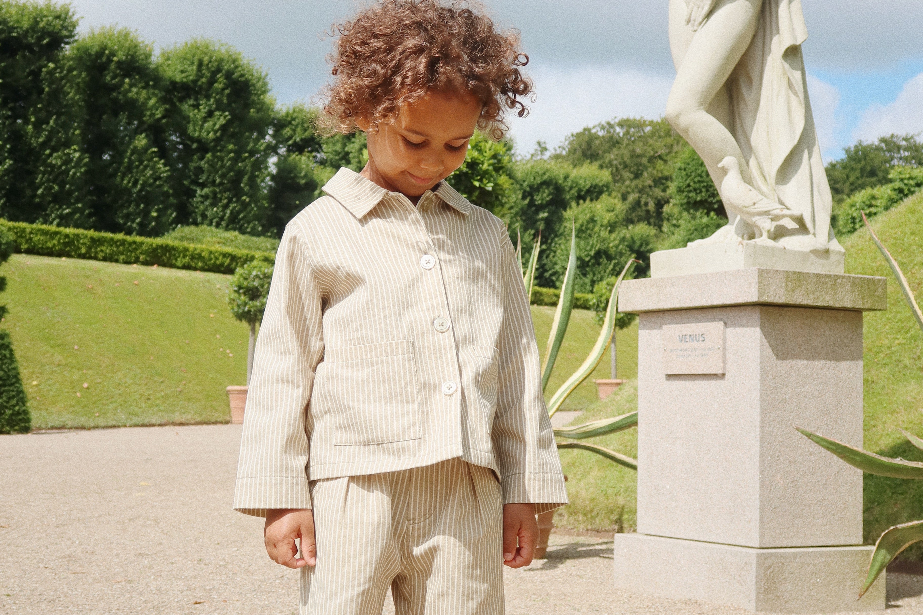 Konges Sløjd A/S WOVEN SHORTS & BLOOMERS tea stripe