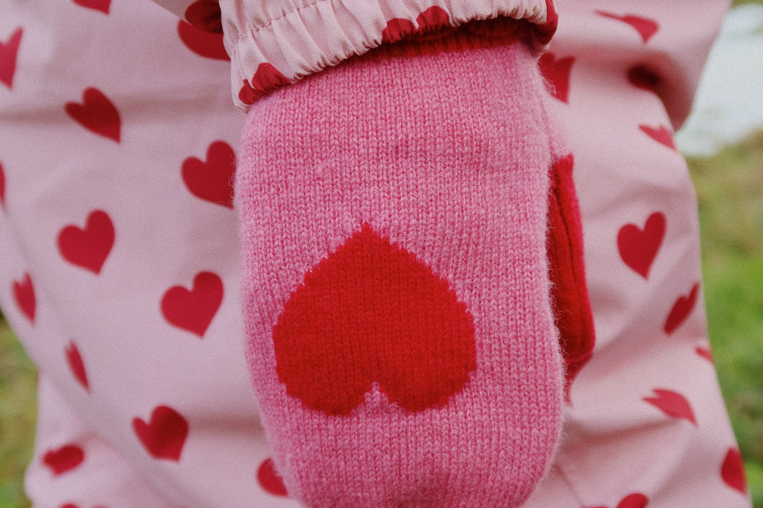 Konges Sløjd A/S Fäustlinge pink