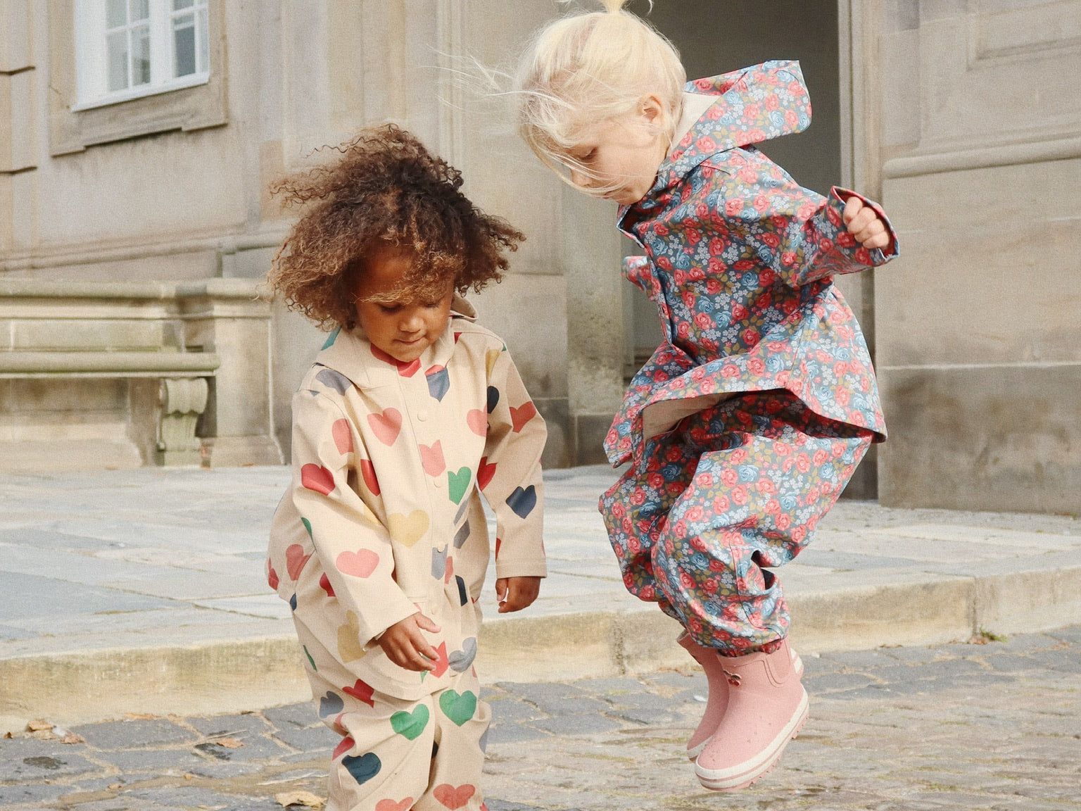 Konges Sløjd A/S RAINWEAR bon coeur coloré