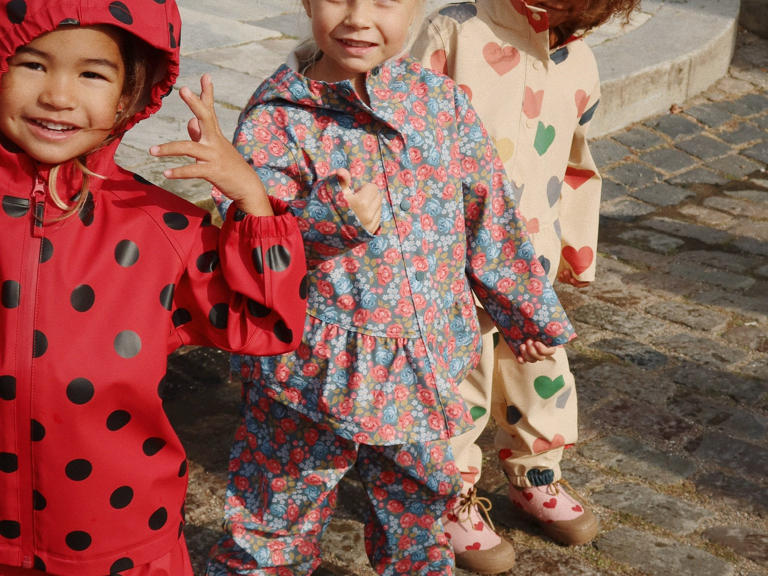 Konges Sløjd A/S RAINWEAR bon coeur coloré