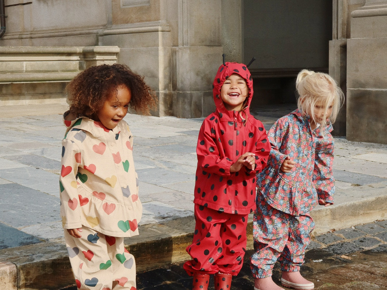 Konges Sløjd A/S RAINWEAR bon coeur coloré