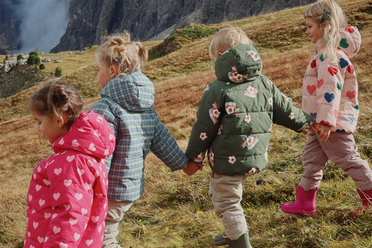Konges Sløjd A/S WINTER JACKETS coeur rose coloré
