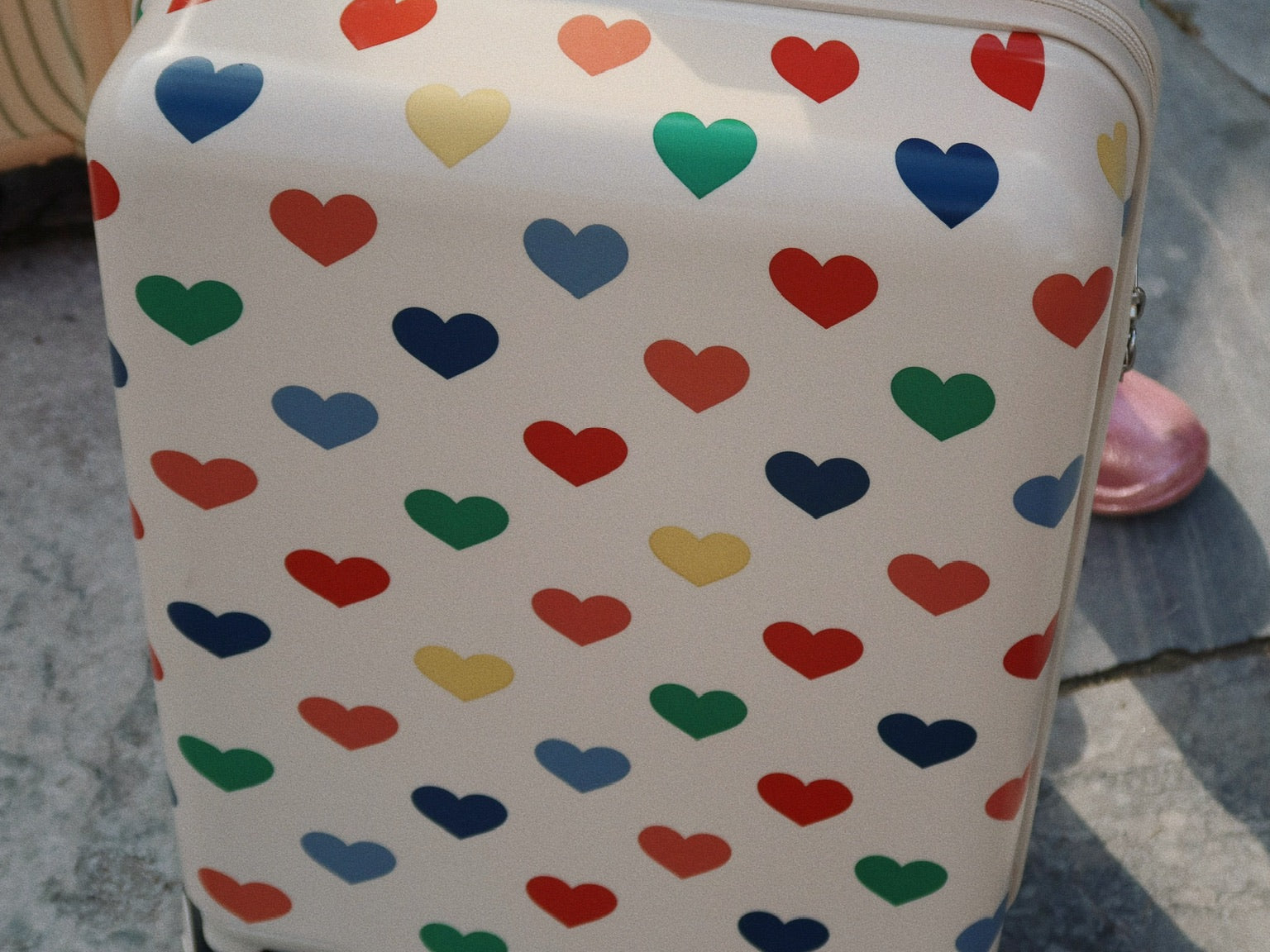 Konges Sløjd A/S Reisekoffer bon coeur coloré