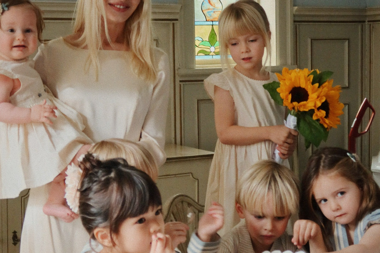 Konges Sløjd A/S WOVEN DRESSES eggnog