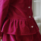 Konges Sløjd A/S WOVEN SKIRTS sangria