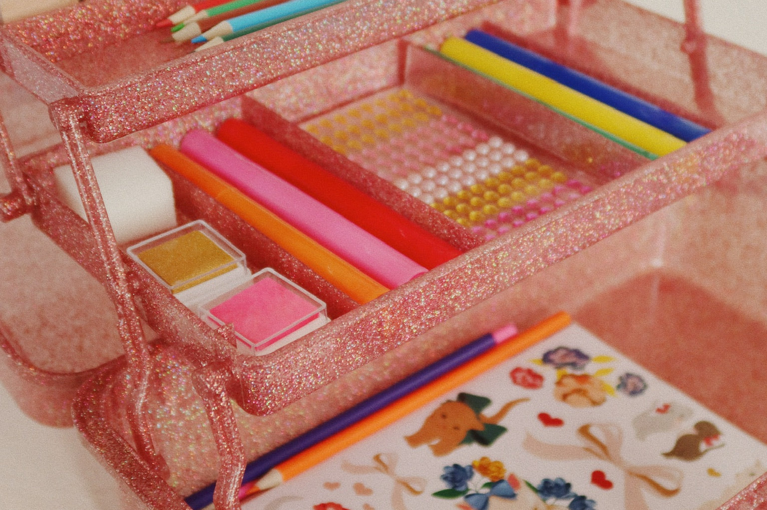 Konges Sløjd A/S Kreativ Spielen glitter rose