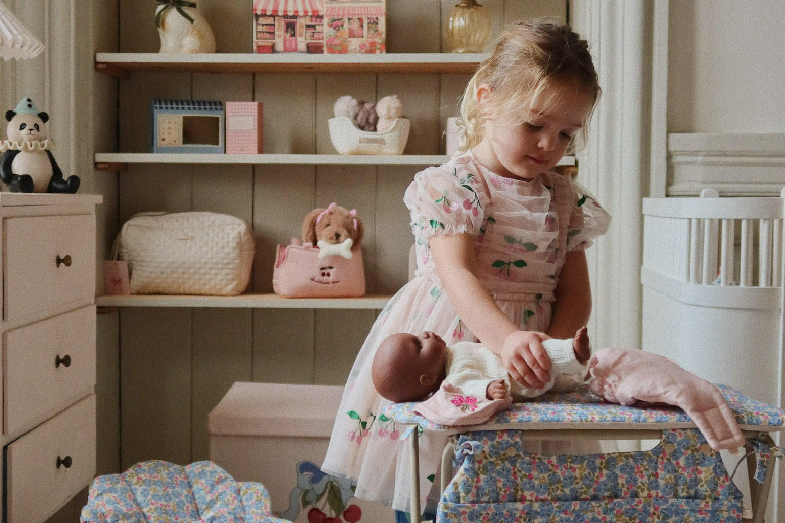 Konges Sløjd A/S Puppen Accessoires fleur rosier