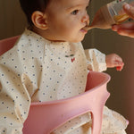 Konges Sløjd A/S Lätzchen navy dot/rain washed