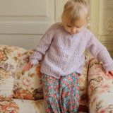 Konges Sløjd A/S Strickblusen lavender mist