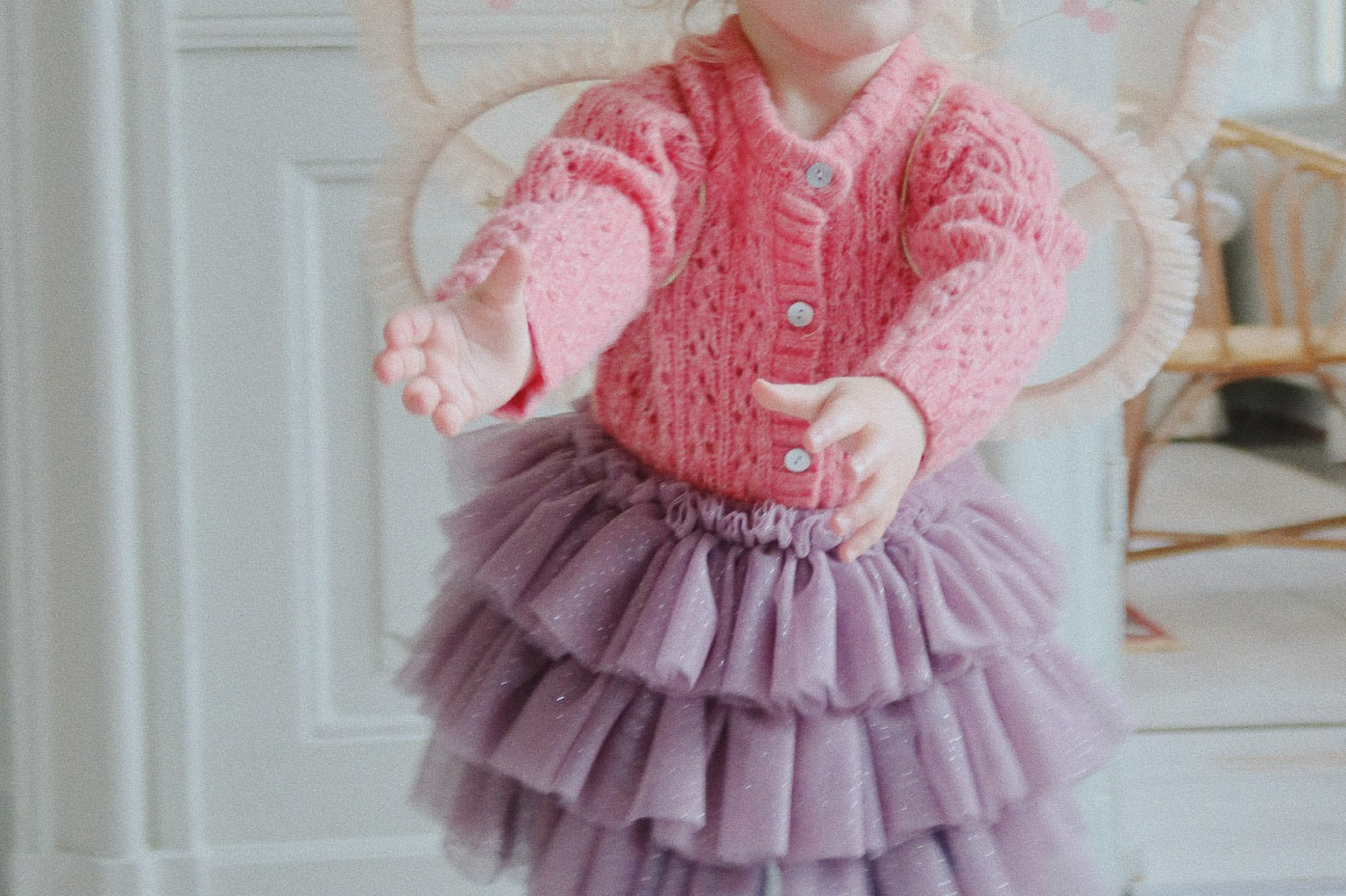 Konges Sløjd A/S Strickblusen pink
