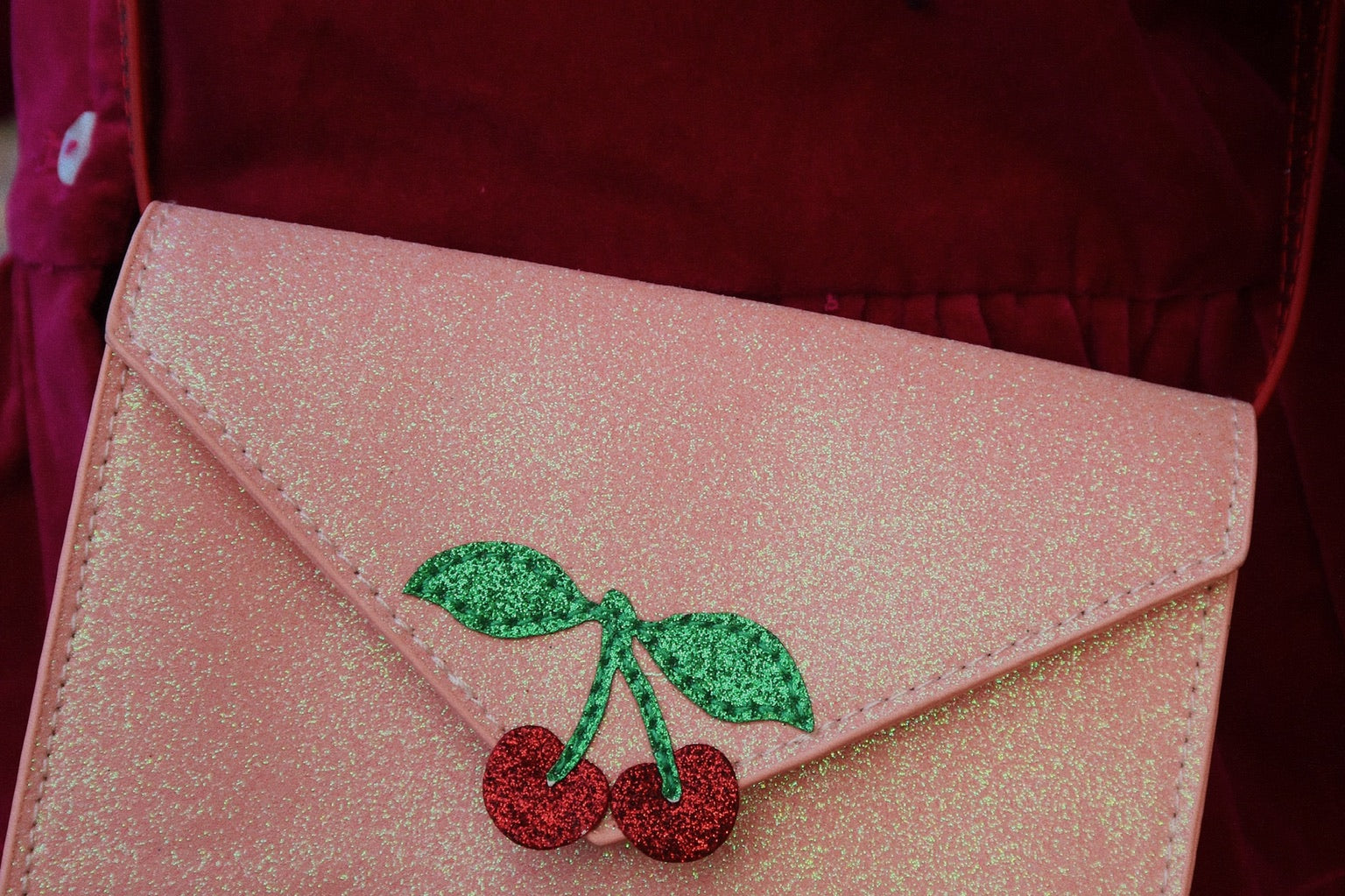 Konges Sløjd A/S Taschen und Geldbeutel pink glitter