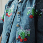 Konges Sløjd A/S WOVEN JACKETS & VESTS amarena sequin