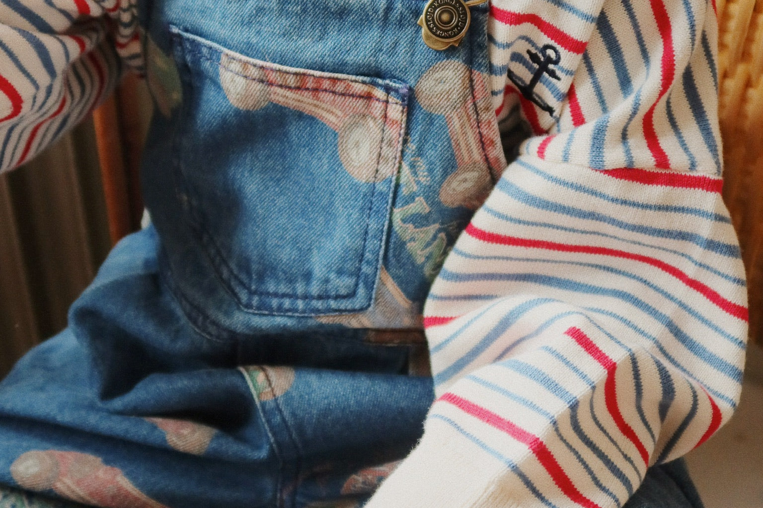 Konges Sløjd A/S Blusen - Strick antique stripe