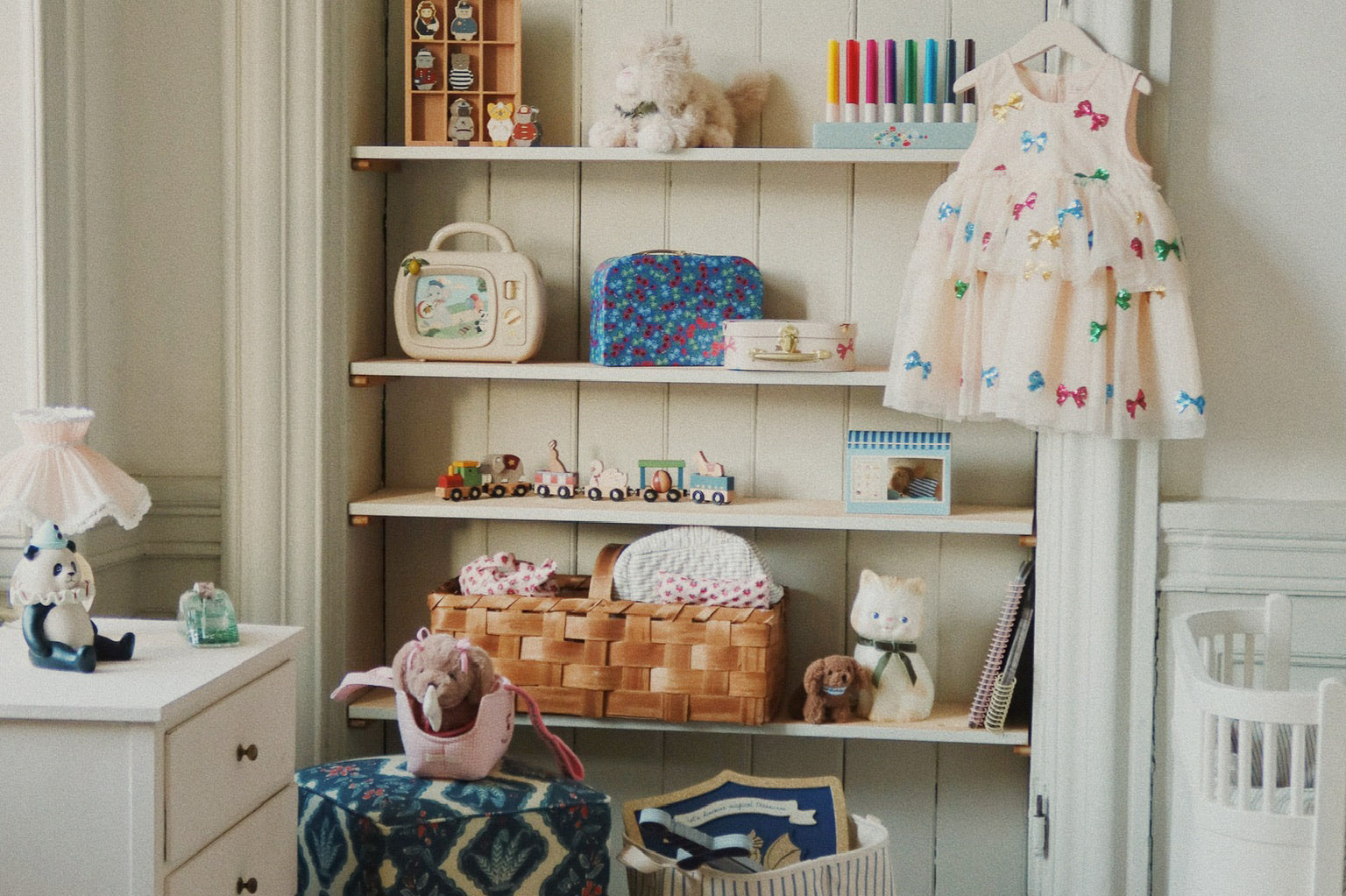 Konges Sløjd A/S Teddybäre pink check