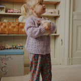 Konges Sløjd A/S Strickblusen lavender mist