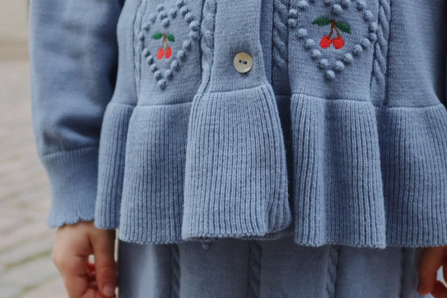 Konges Sløjd A/S Strickblusen country blue