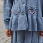 Konges Sløjd A/S Strickblusen country blue
