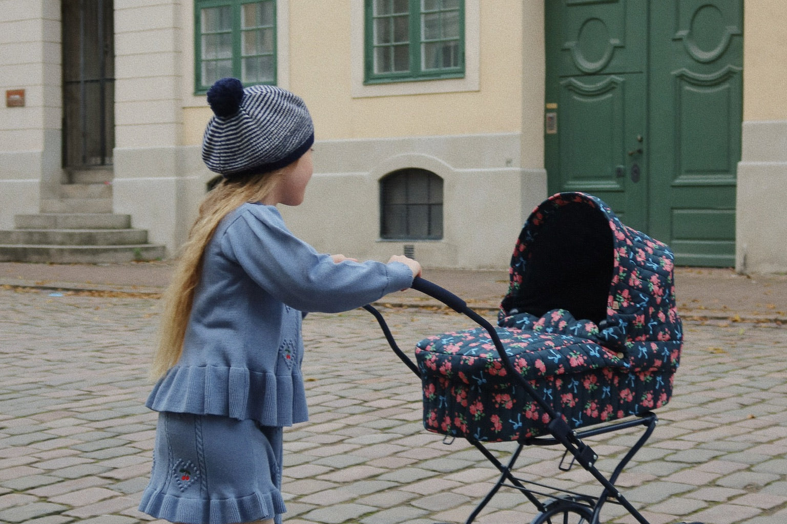 Konges Sløjd A/S Strickblusen country blue