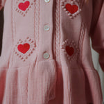 Konges Sløjd A/S Strickblusen silver pink